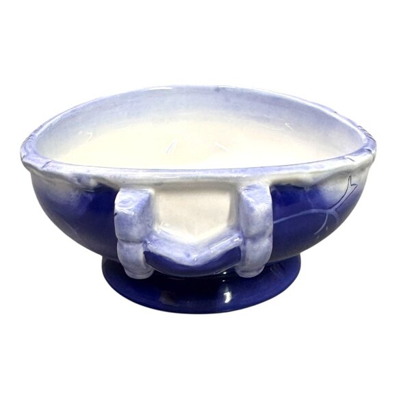 Tracy Porter La Parisienne Collection Hand-Painted Ceramic Bowl Floral & Handles - Picture 10 of 10